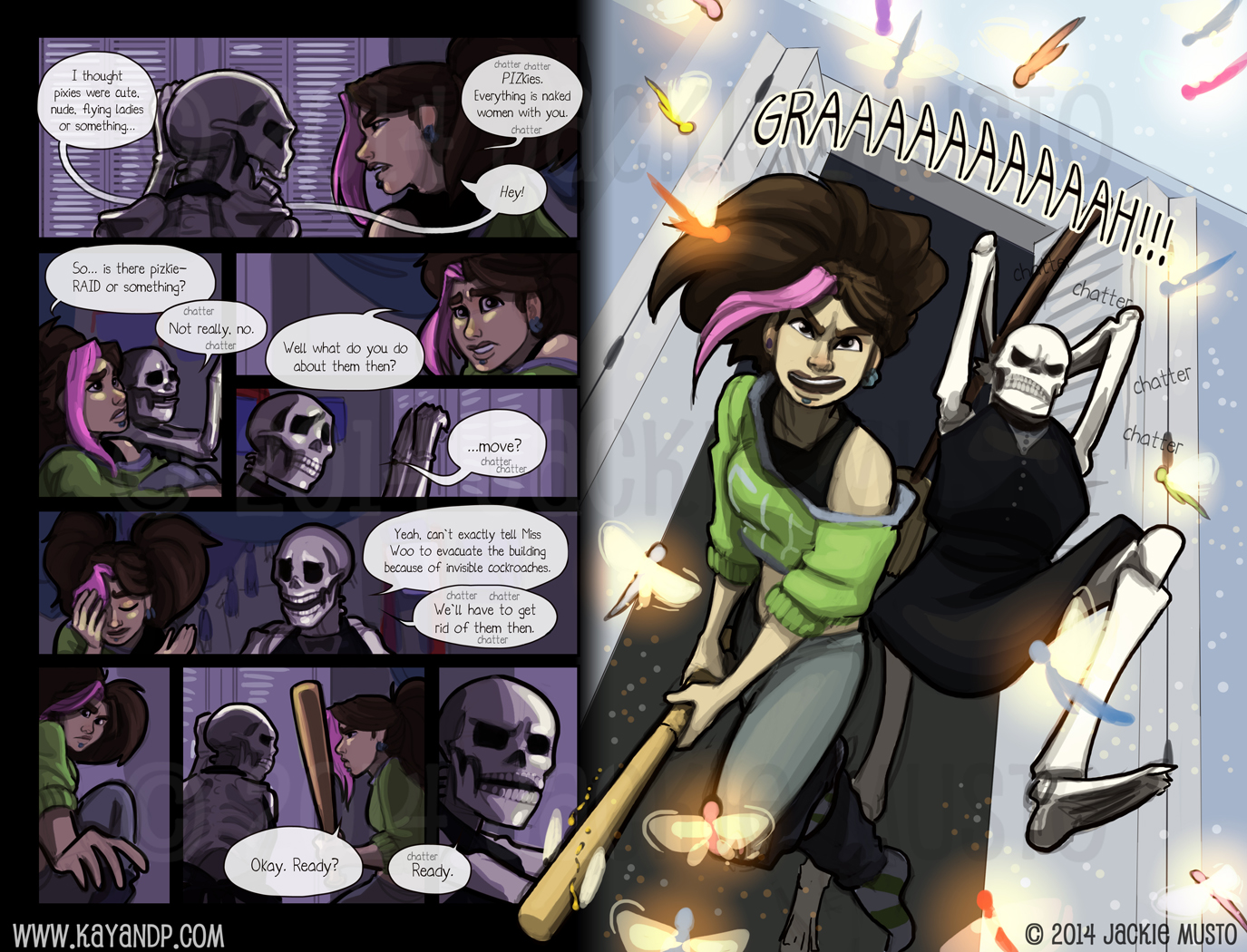 Kay and P: Issue 12, Page 16-17