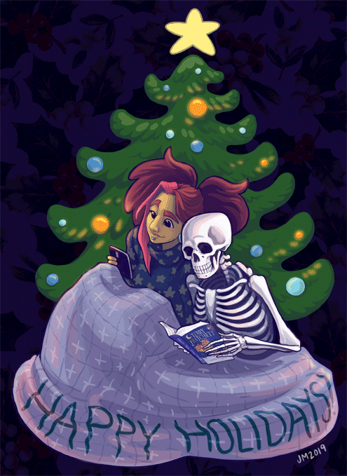Happy Holidays, from Kay and P!
